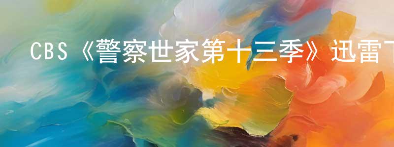 白金良發布CBS《警察世家第十三季》迅雷下載/在線觀看/百度云-犯罪/歷史載-美劇天堂